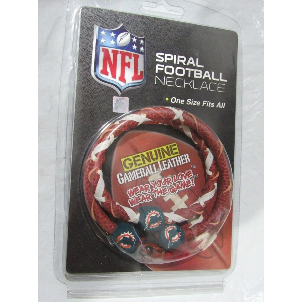 NCAA Florida Gators Spiral Football Necklace by Gamewear